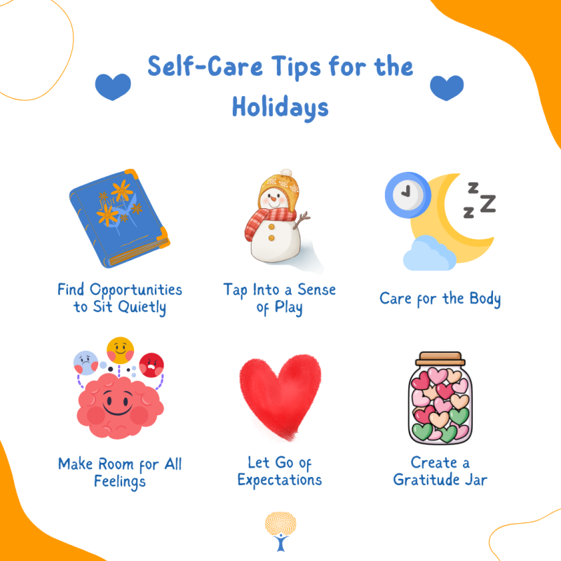 The Gift of Self-Care During the Holiday Season 1 Self Care Tips for the Holidays Blog Image